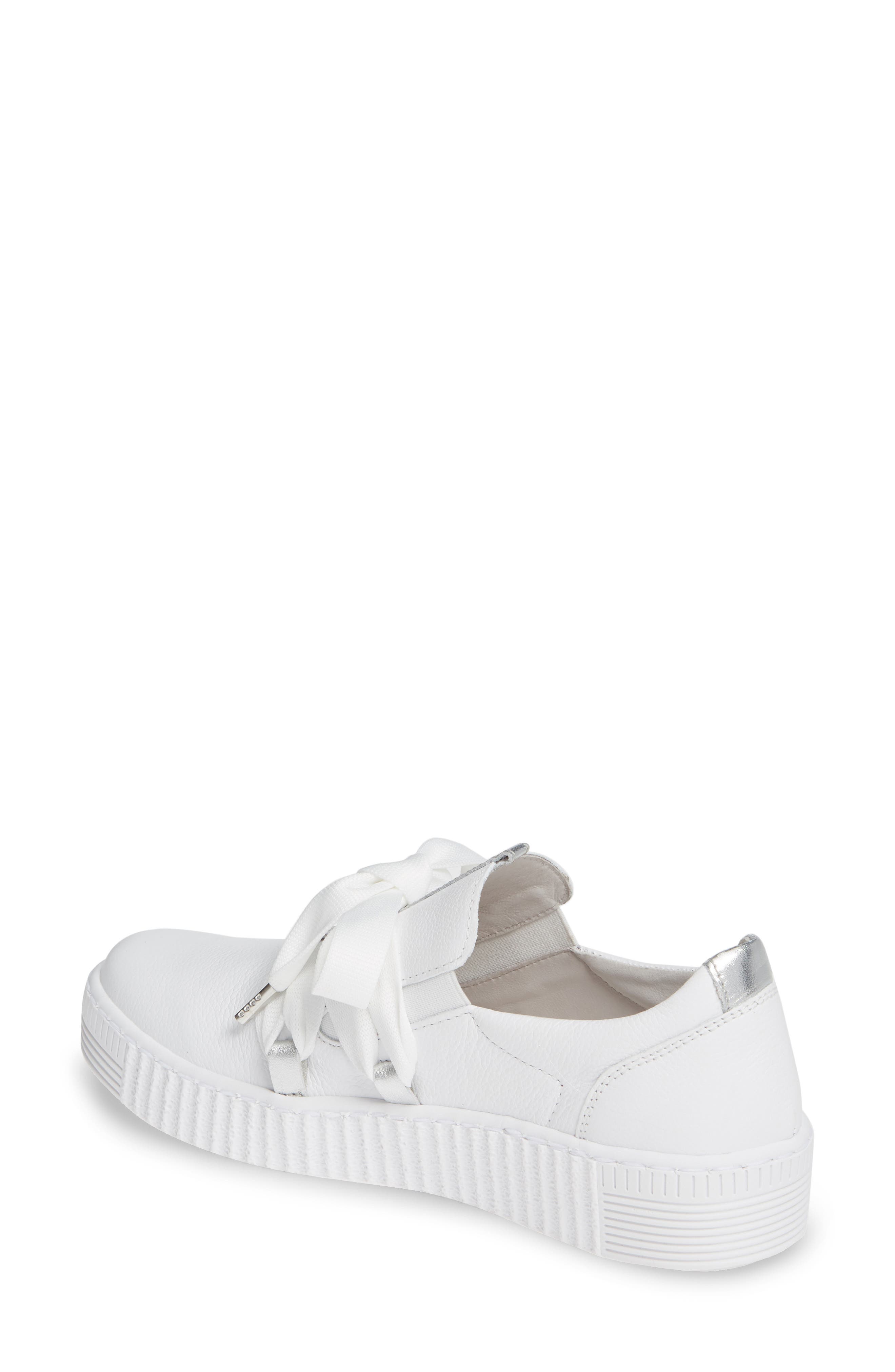 Gabor Lace Up Sneaker, Alternate, color, 