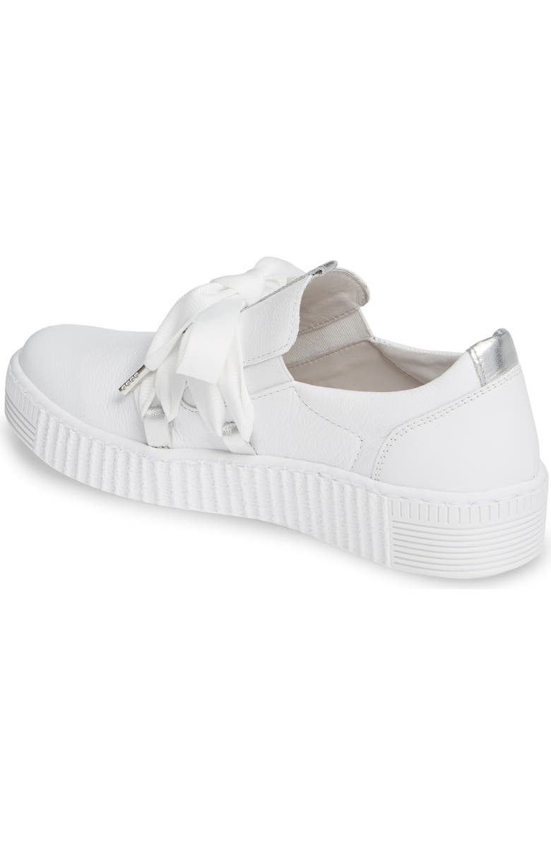 Gabor Lace Up Sneaker, Alternate, color,