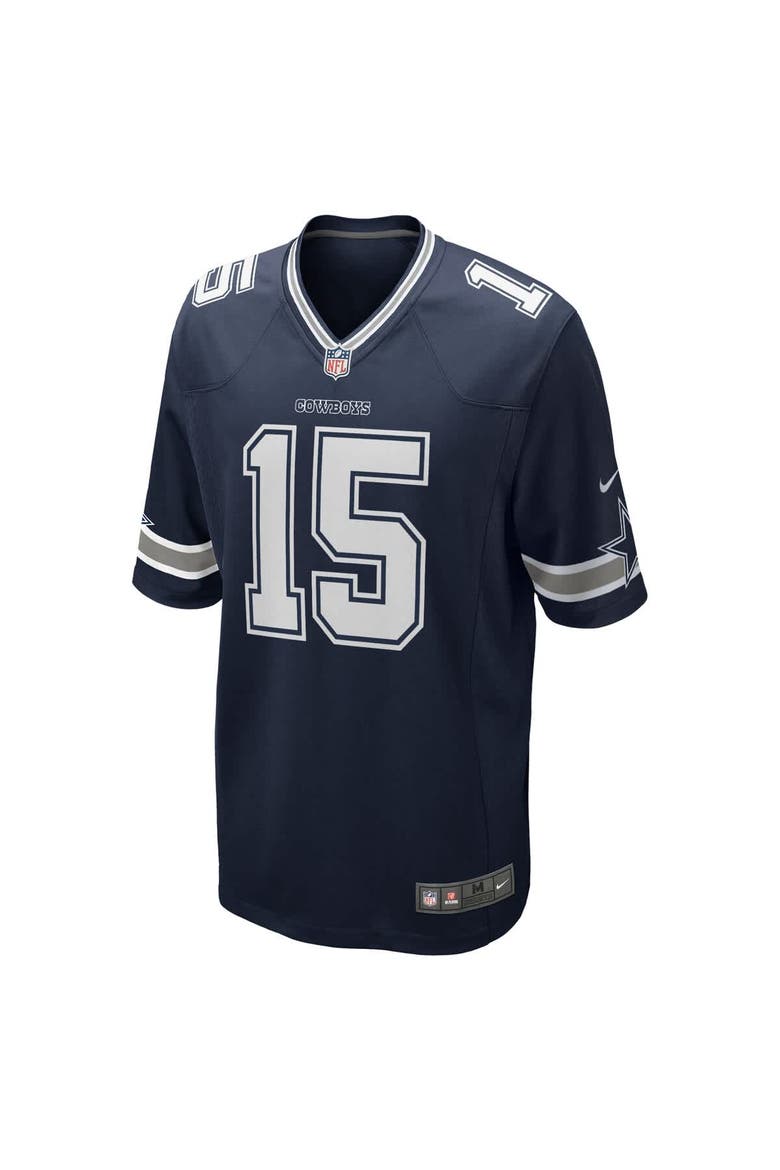 Men's Nike Ezekiel Elliott Navy Dallas Cowboys Team Game Jersey, Alternate, color, Navy