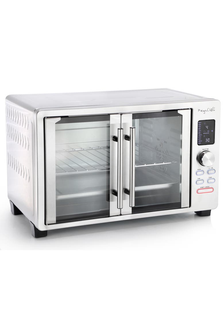 31.7 Quart Digital French Door Toaster Oven, Alternate, color, Grey