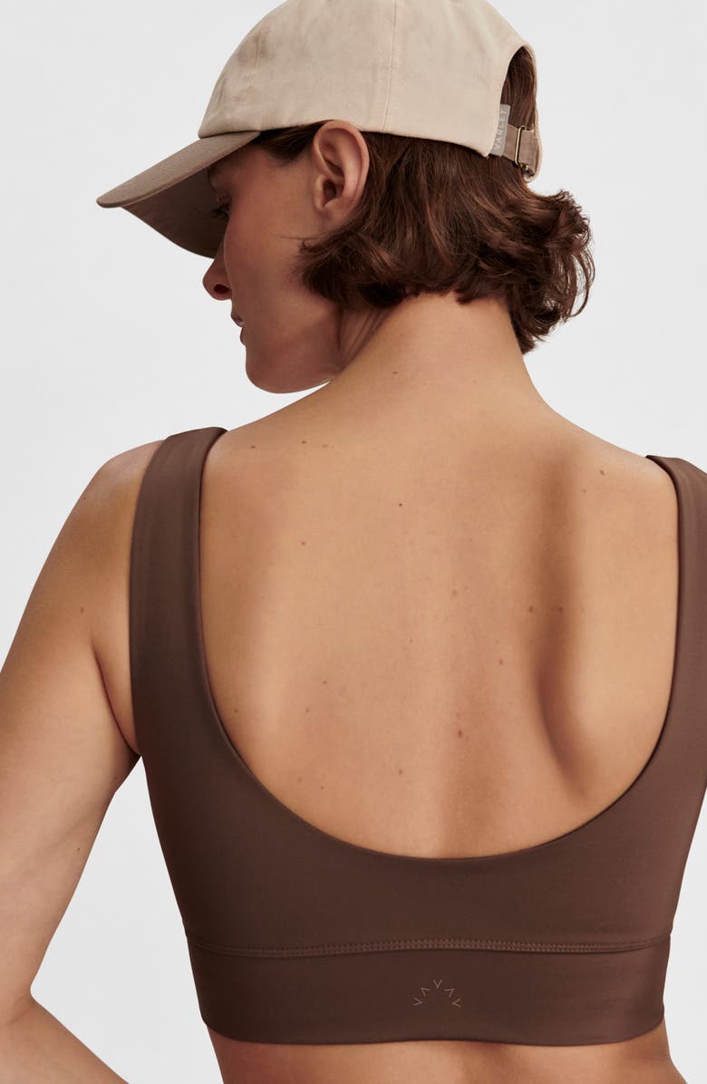 Varley Assure Cori Sports Bra, Alternate, color, Coffee Quartz