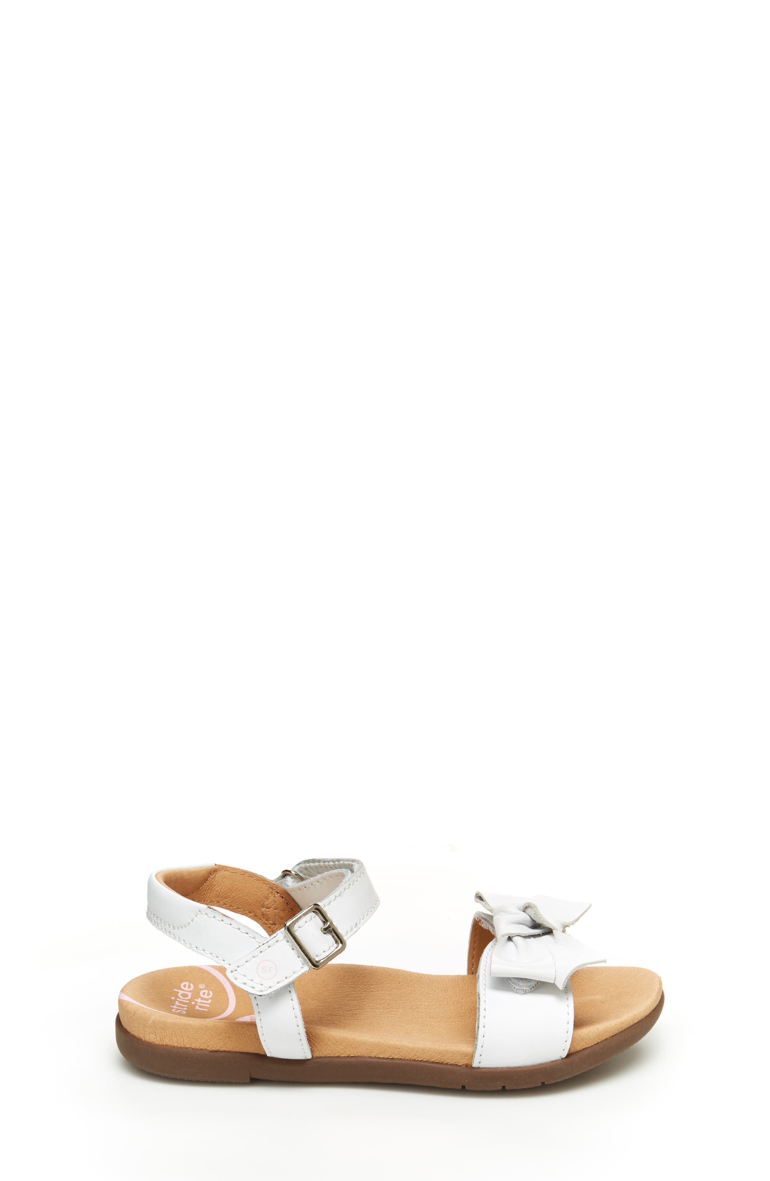 SRtech™ Savannah Sandal, Alternate, color, WHITE