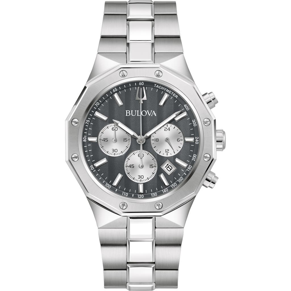 Bulova Classic Prestige Bracelet Watch, 38.5mm In Silverone