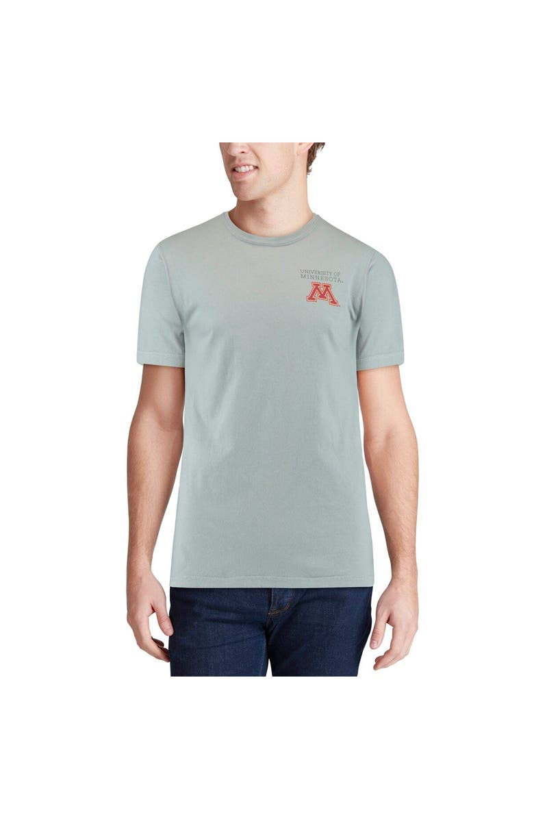 IMAGE ONE Men's Gray Minnesota Golden Gophers Team Comfort Colors Campus Scenery T-Shirt, Alternate, color, 