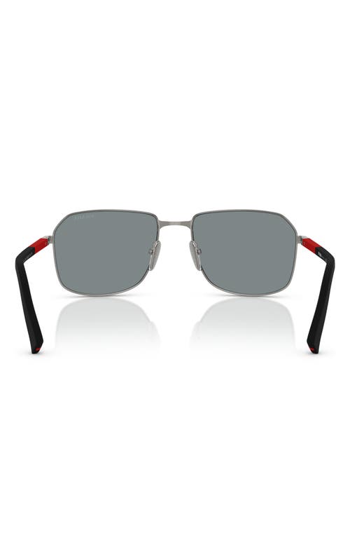 Prada Linea Rossa Mann Sunglass Ps A51s In Gunmetal