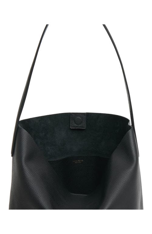 Mansur Gavriel Maxi Everyday Leather Tote In Black