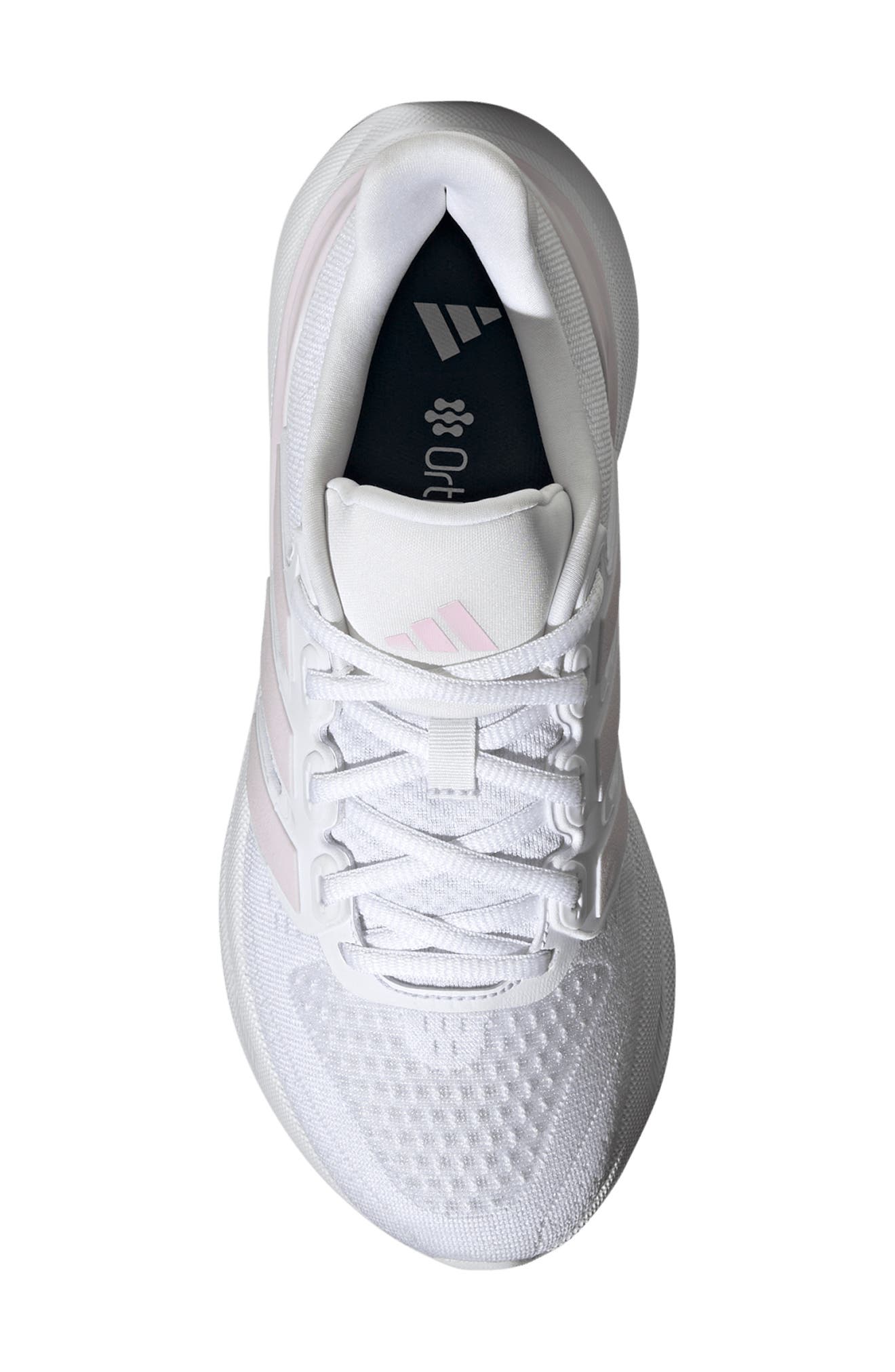 adidas Runfalcon 5 Running Sneaker, Alternate, color, White/ Almost Pink/ Black