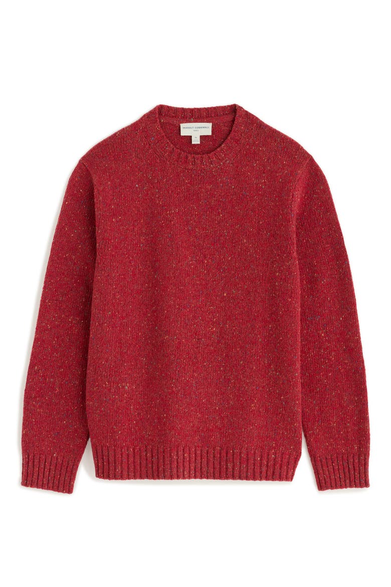 Trowan Merino Wool Blend Sweater, Alternate, color, CRAB APPLE