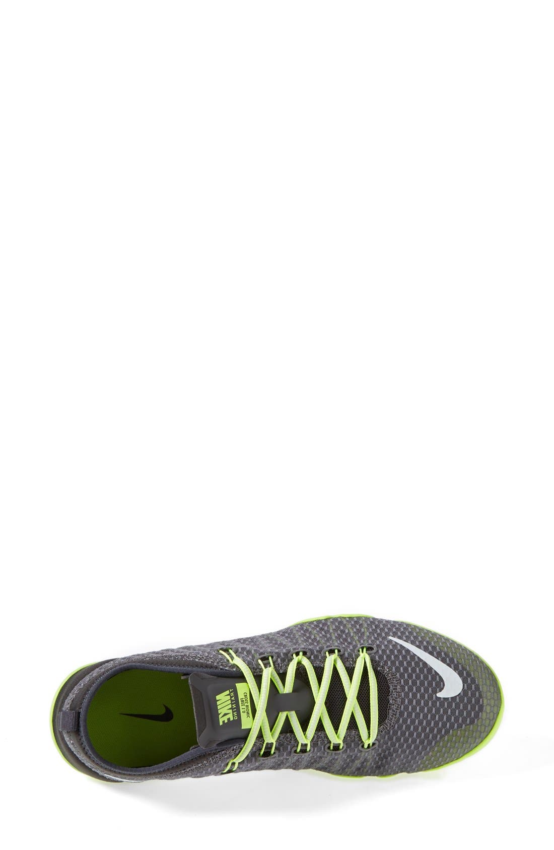 'Free 1.0 Cross Bionic' Training Shoe, Alternate, color, MEDIUM ASH/ GREY