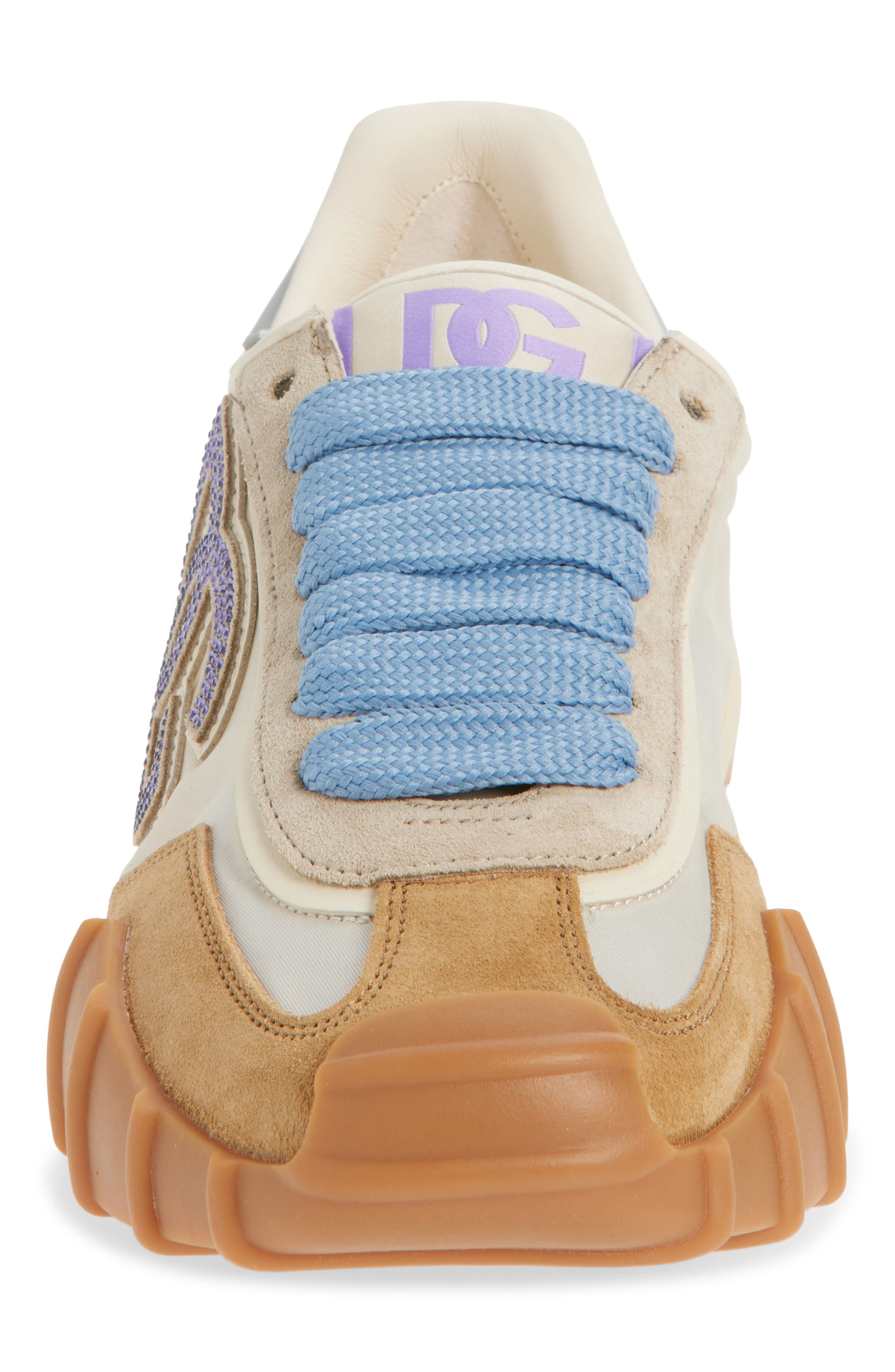 Dolce&Gabbana Athletic Sneaker, Alternate, color, Avorio/ Cammello