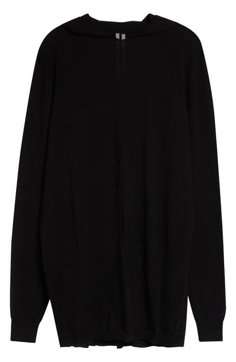 Oversize Hooded Wool Sweater