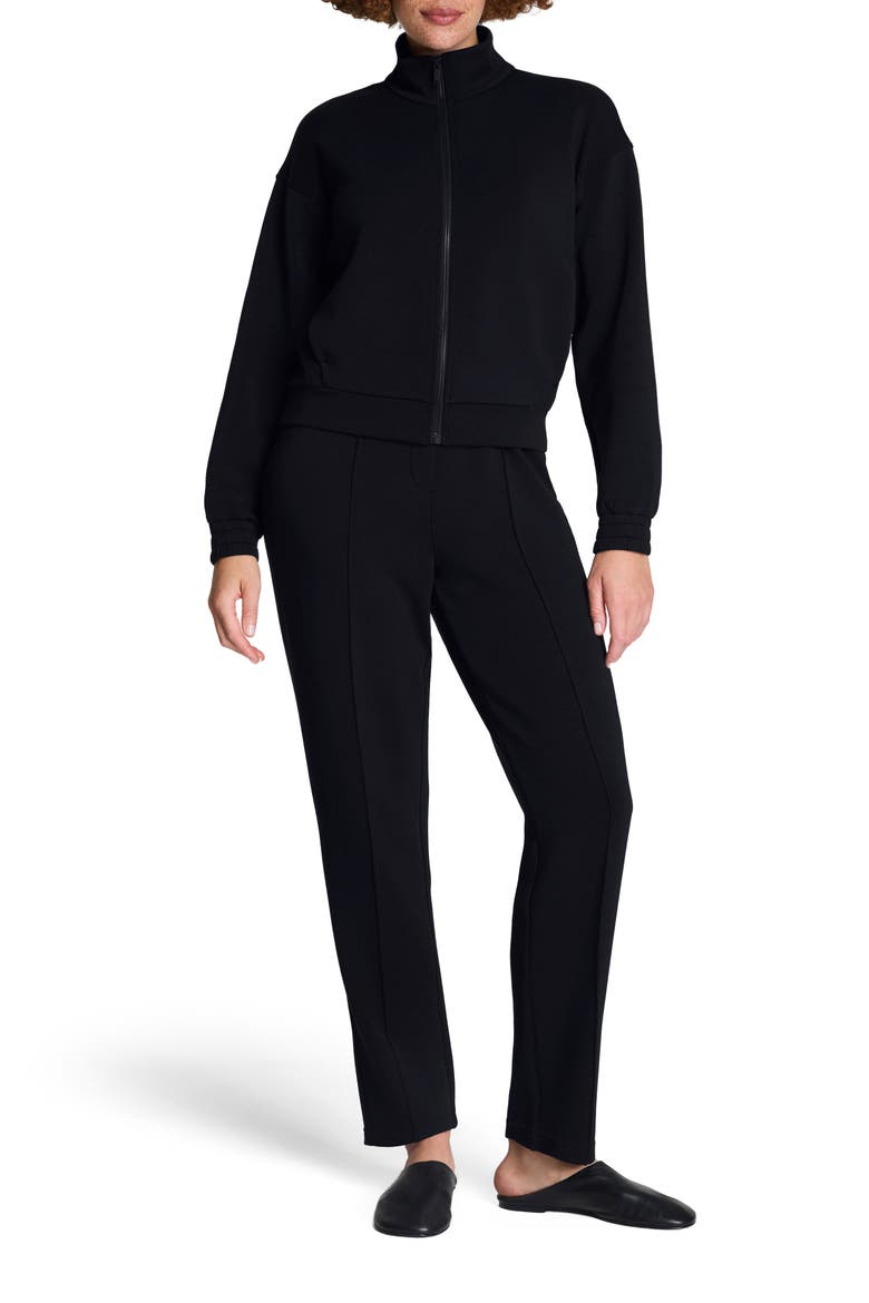 AirEssentials Brushed Straight Leg Pants, Alternate, color, VERY BLACK