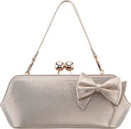 Nina Kenji Bow Frame Clutch