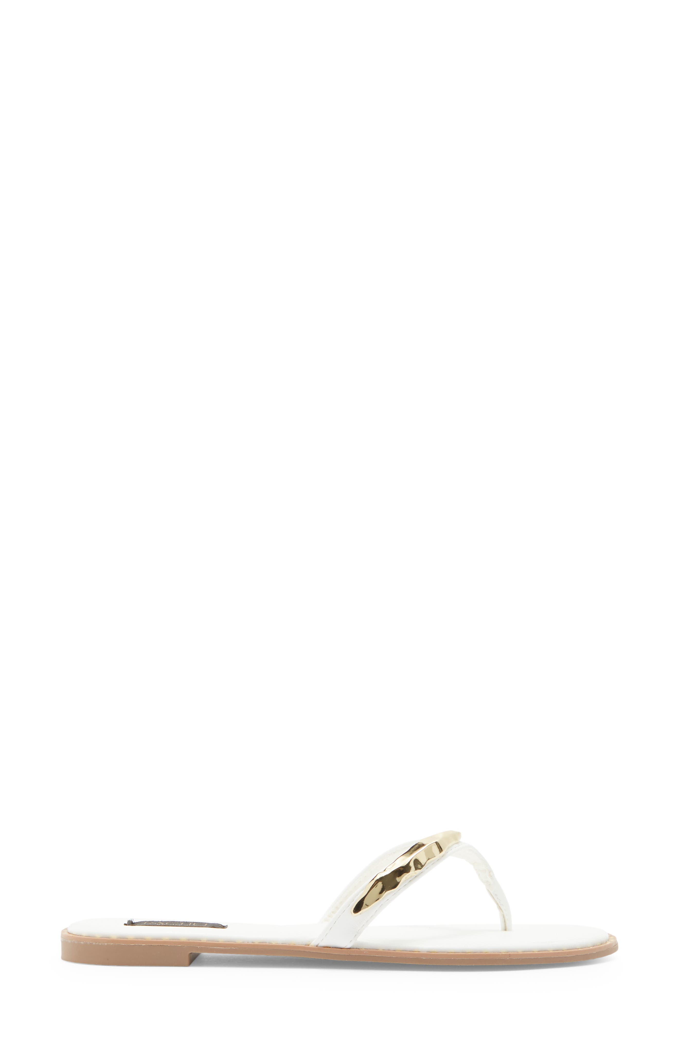 Lisbon Flip Flop, Alternate, color, WHITE