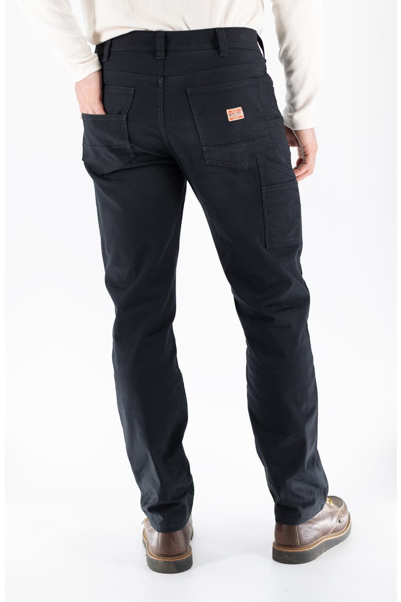 Stretch Twill Carpenter Pants, Alternate, color, BLACK