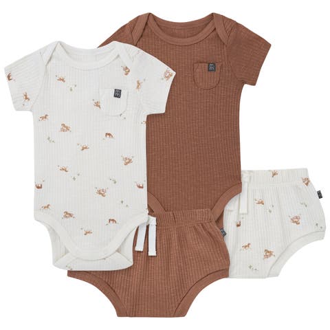 Neutral Bodysuit and Shorties Set (Baby)