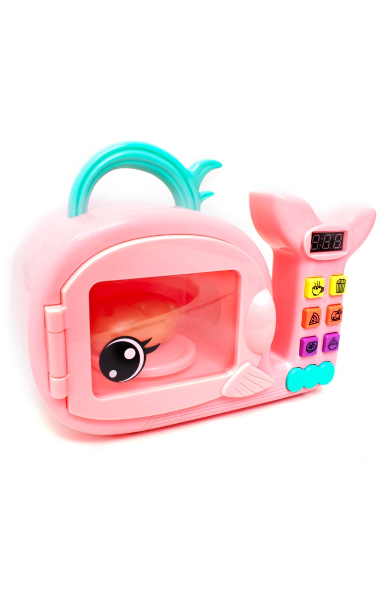 Zoo Troop Whale Microwave Animal Shaped Kitchen Appliance, 17pcs, Alternate, color, Multicolored