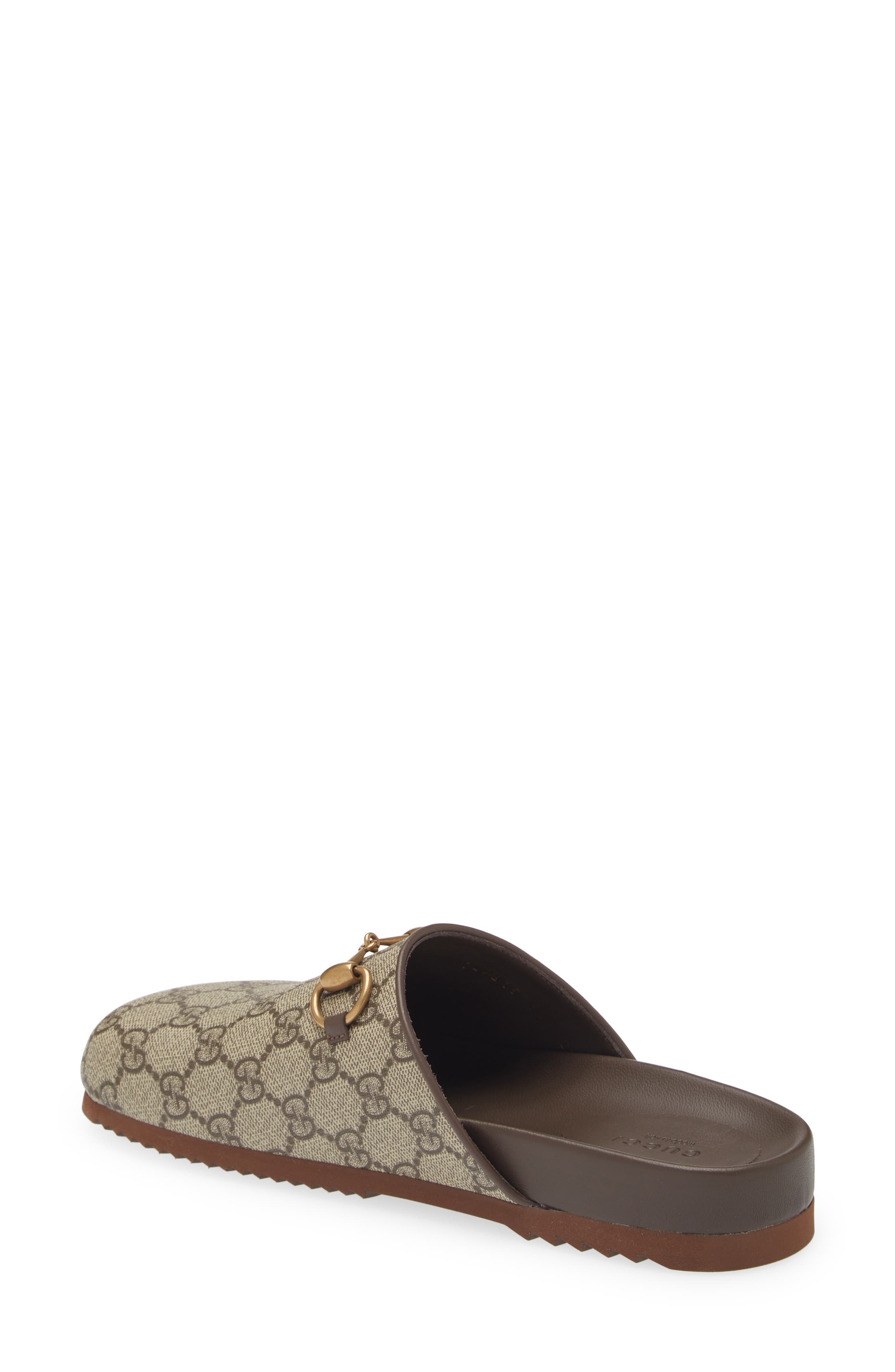 Gucci Sol GG Canvas Clog, Alternate, color, Beige