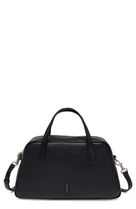 Amelia Leather Satchel Crossbody