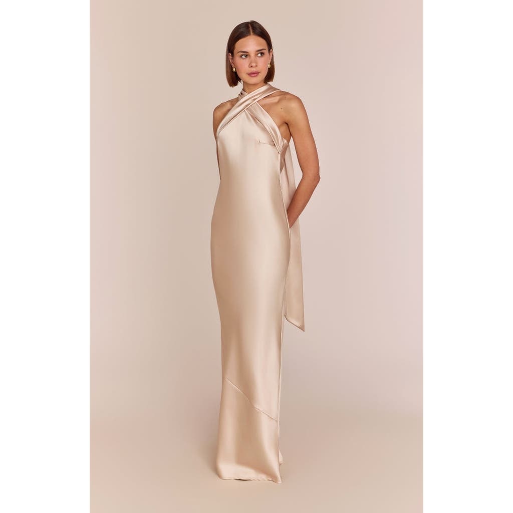Rewritten Roma Halterneck Dress