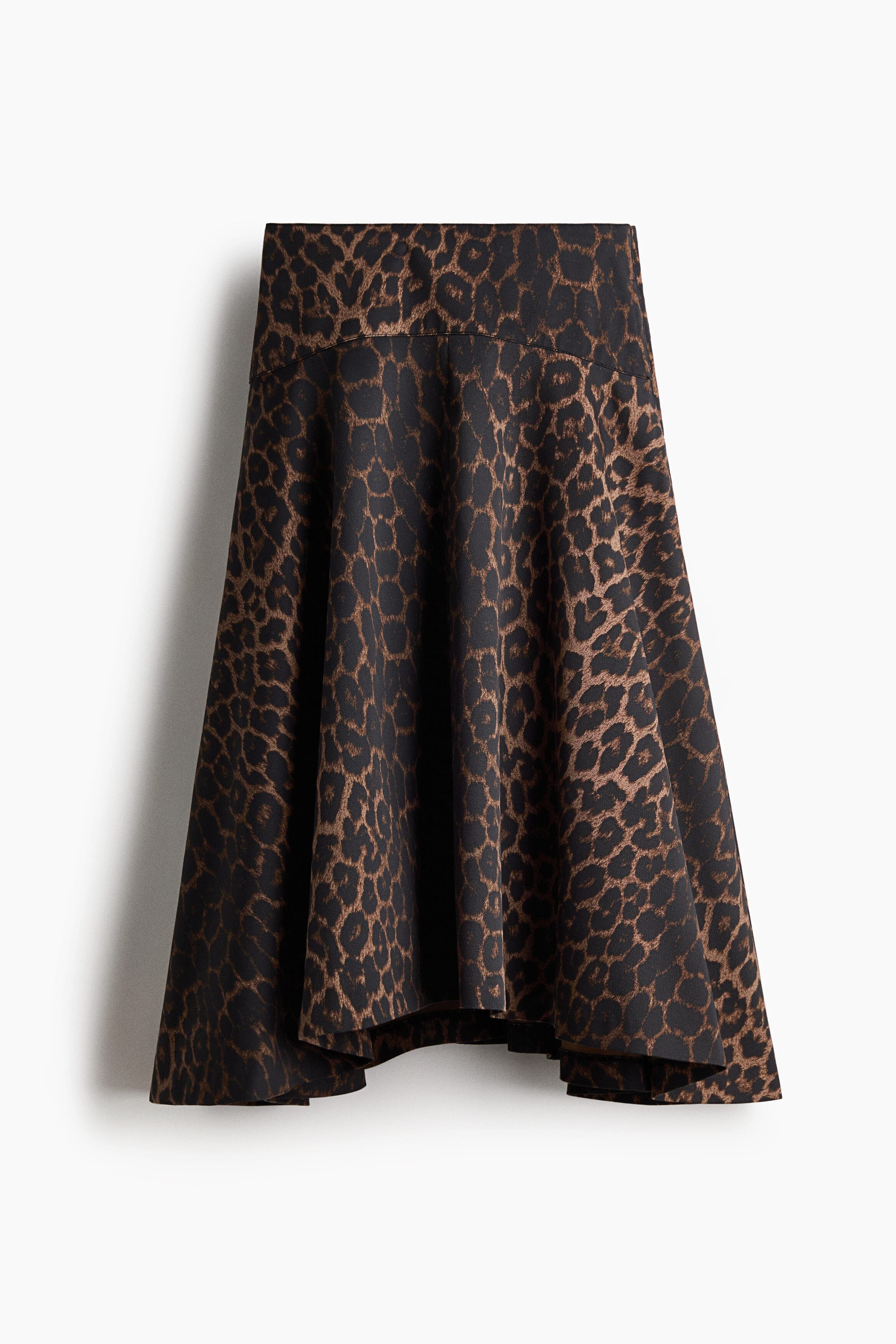 Flared Twill Skirt - image 1