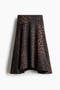 selected Dark Brown/Leopard Print