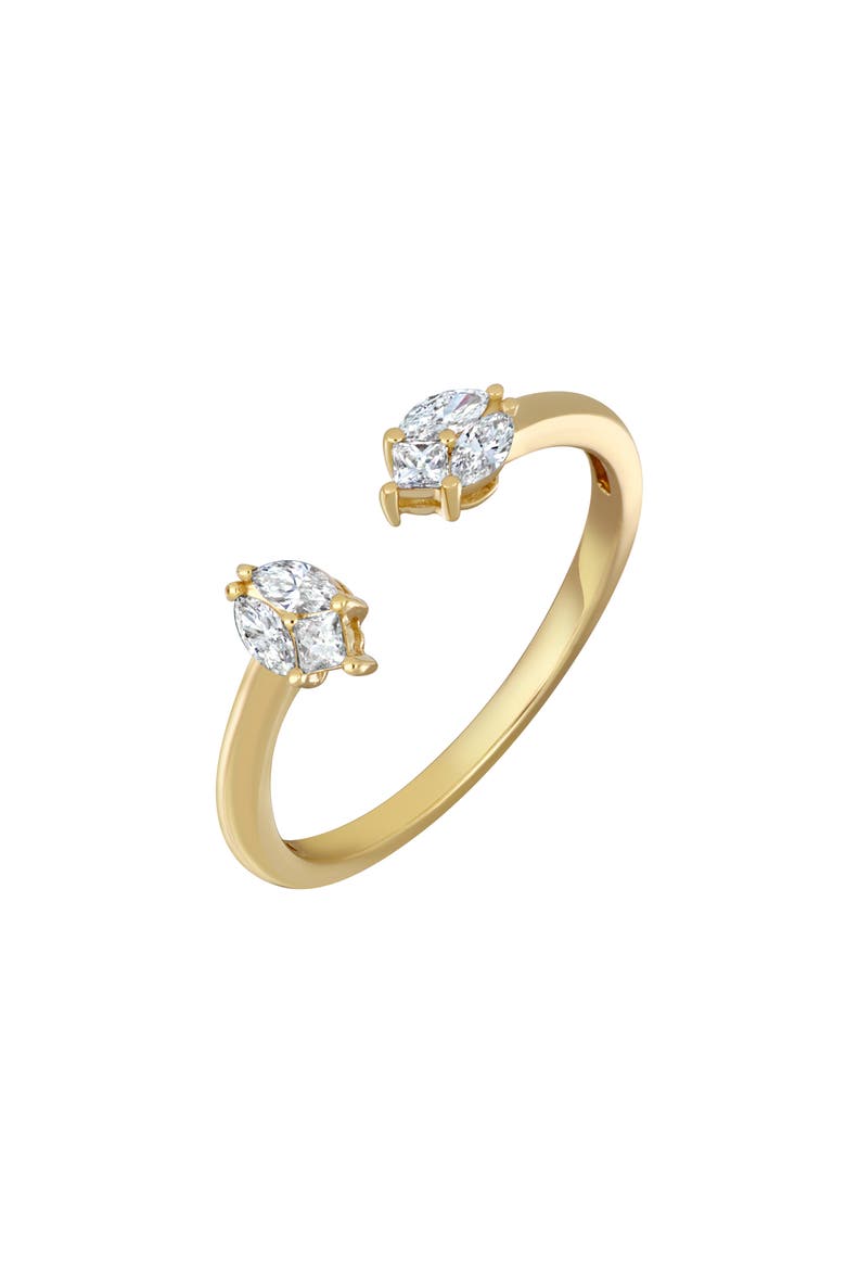 Mika Diamond Open Band Ring, Main, color, 18KY
