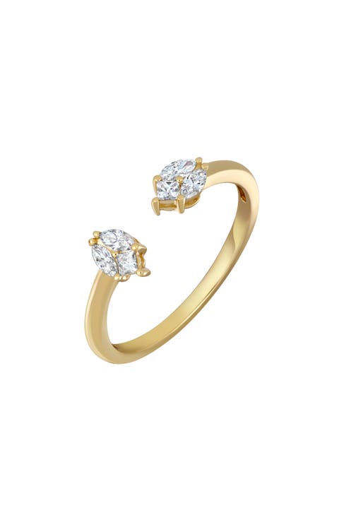 Mika Diamond Open Band Ring