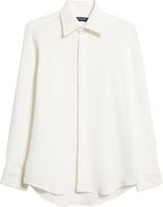 Thom Sweeney Lecce Silk Dress Shirt