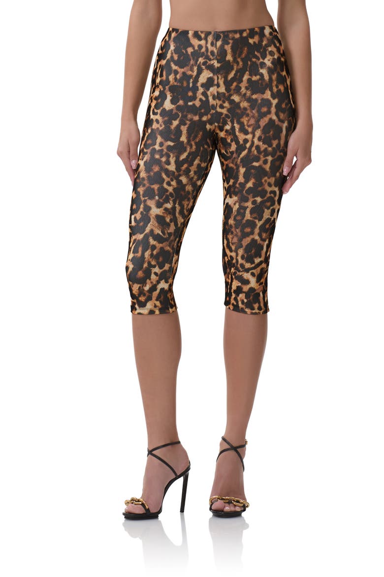 Gianna Leopard Print Crop Leggings, Main, color, WINTER ANIMAL