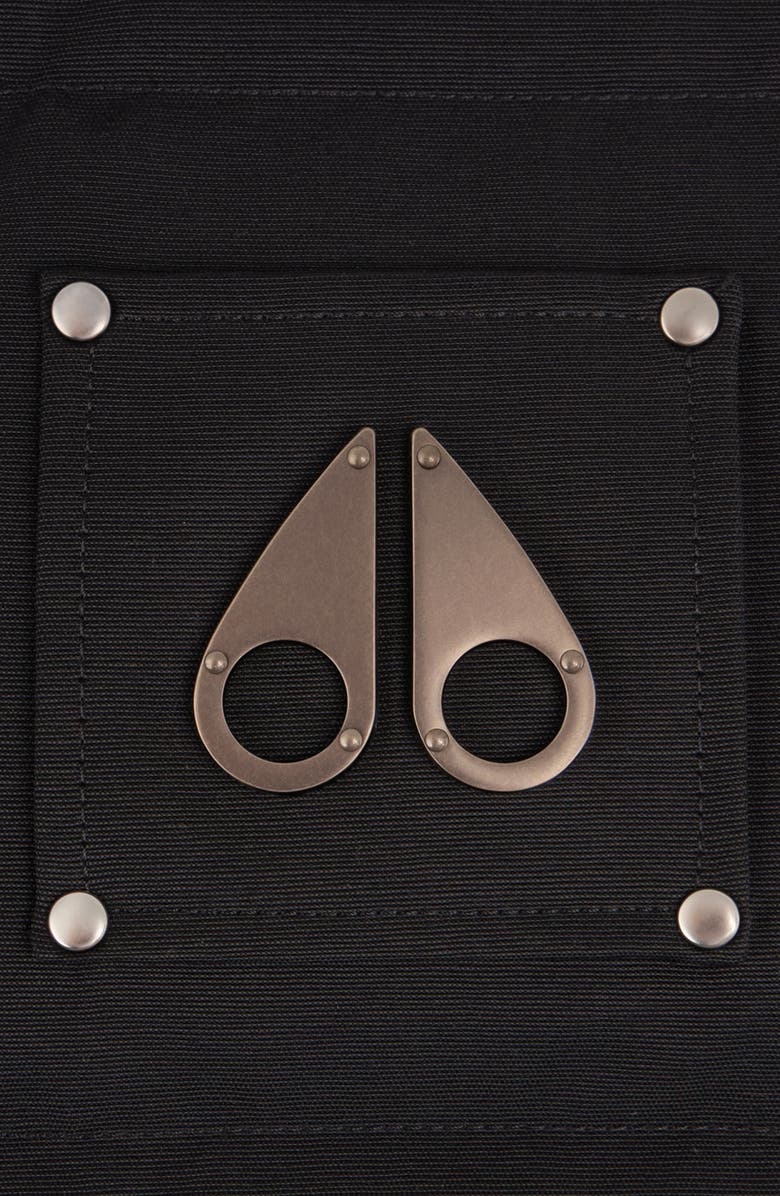 Moose Knuckles Westmount Down Vest, Alternate, color, Black W Black