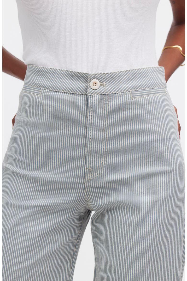 The Emmett Stripe Crop Wide Leg Pants, Alternate, color, FADED RIVER STRIPE