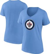 FANATICS Women's Fanatics Branded Blue Winnipeg Jets Alternate Graphic T-Shirt