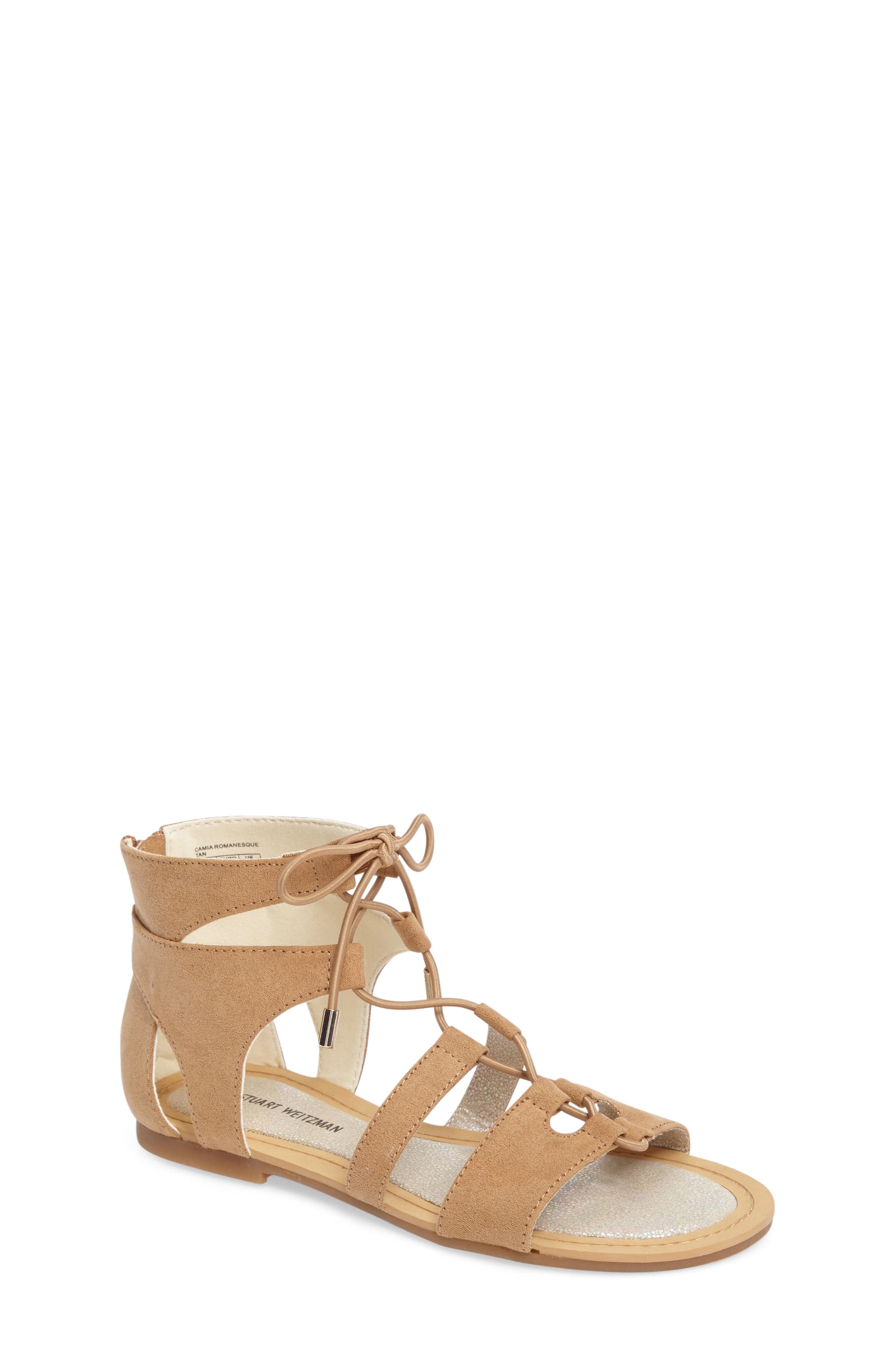 Stuart Weitzman Camia Romanesque Sandal, Main, color, 