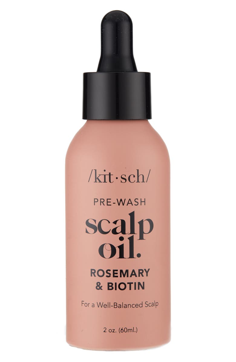 Kitsch Rosemary Scalp & Hair Strengthening Oil with Biotin, Main, color, Terracota
