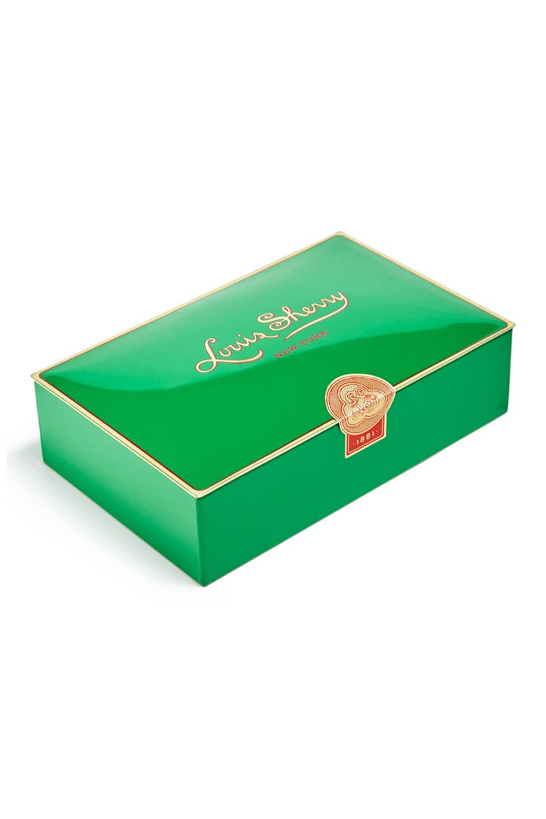 12-Piece Chocolate Truffle Tin, Main, color, MISTLETOE GREEN