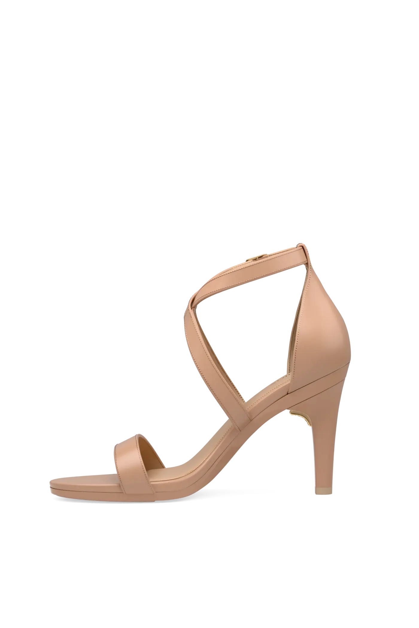 Pashion Footwear The Sandal 4" Stiletto Convertible Heel, Alternate, color, Latte Leather