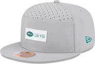 New Era Men's New Era Gray New York Jets 2025 Sideline  Split Panel 9FIFTY Snapback Hat