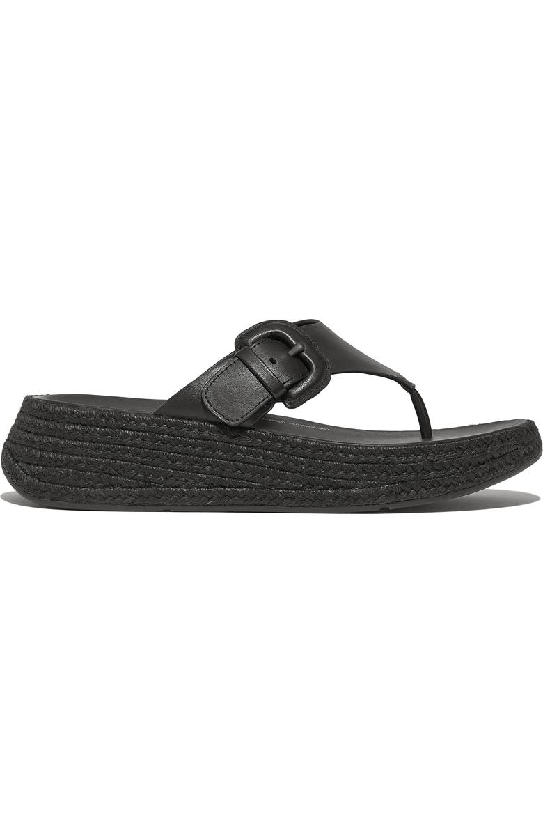 FitFlop Leather Espadrille Sandal, Alternate, color,