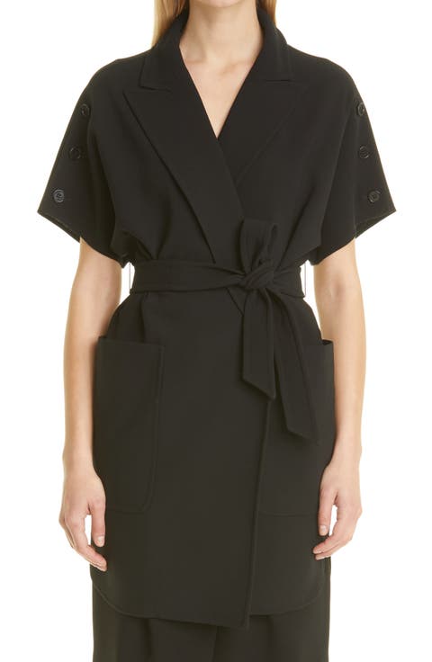 Cestino Wool Stretch Crepe Jacket