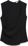 MANGO Area Drape Sleeveless Top