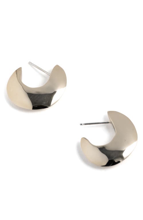 FARIS Saucer Hoop Earrings in Gold  product