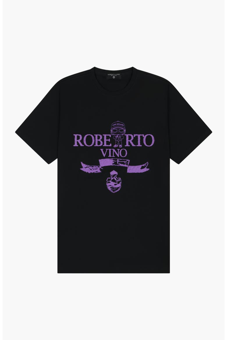 Roberto Icon Slim Tee, Alternate, color, Black