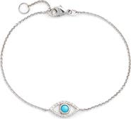 Anzie Evil Eye Turquoise Bracelet