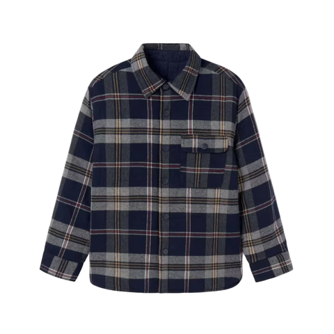 Reversible Quilted Overshirt (Big Kid)