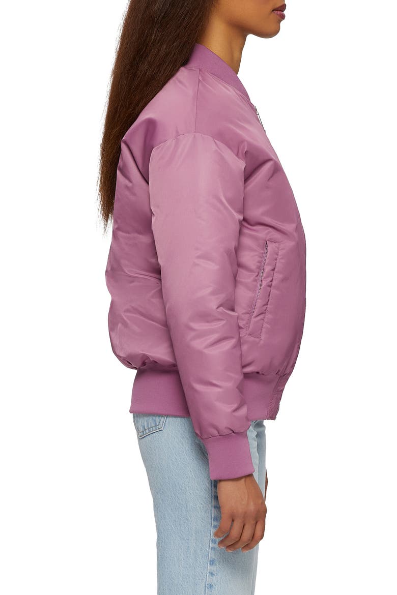Chelsea Bomber Jacket, Alternate, color, MAUVE