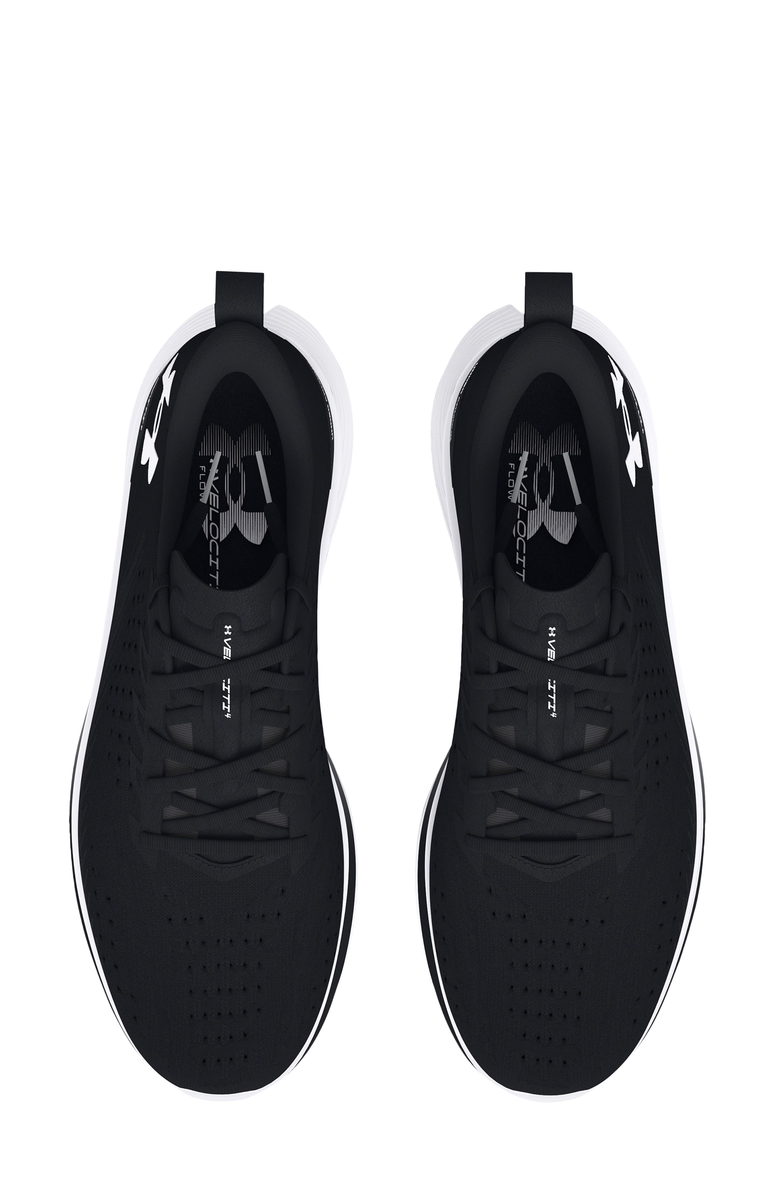 Under Armour Velociti 4 Running Shoe, Alternate, color, Black