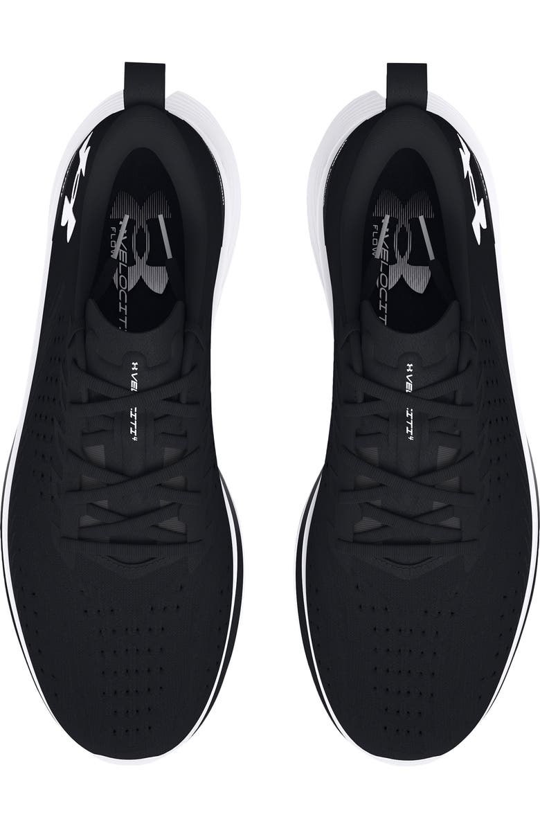 Under Armour Velociti 4 Running Shoe, Alternate, color, Black