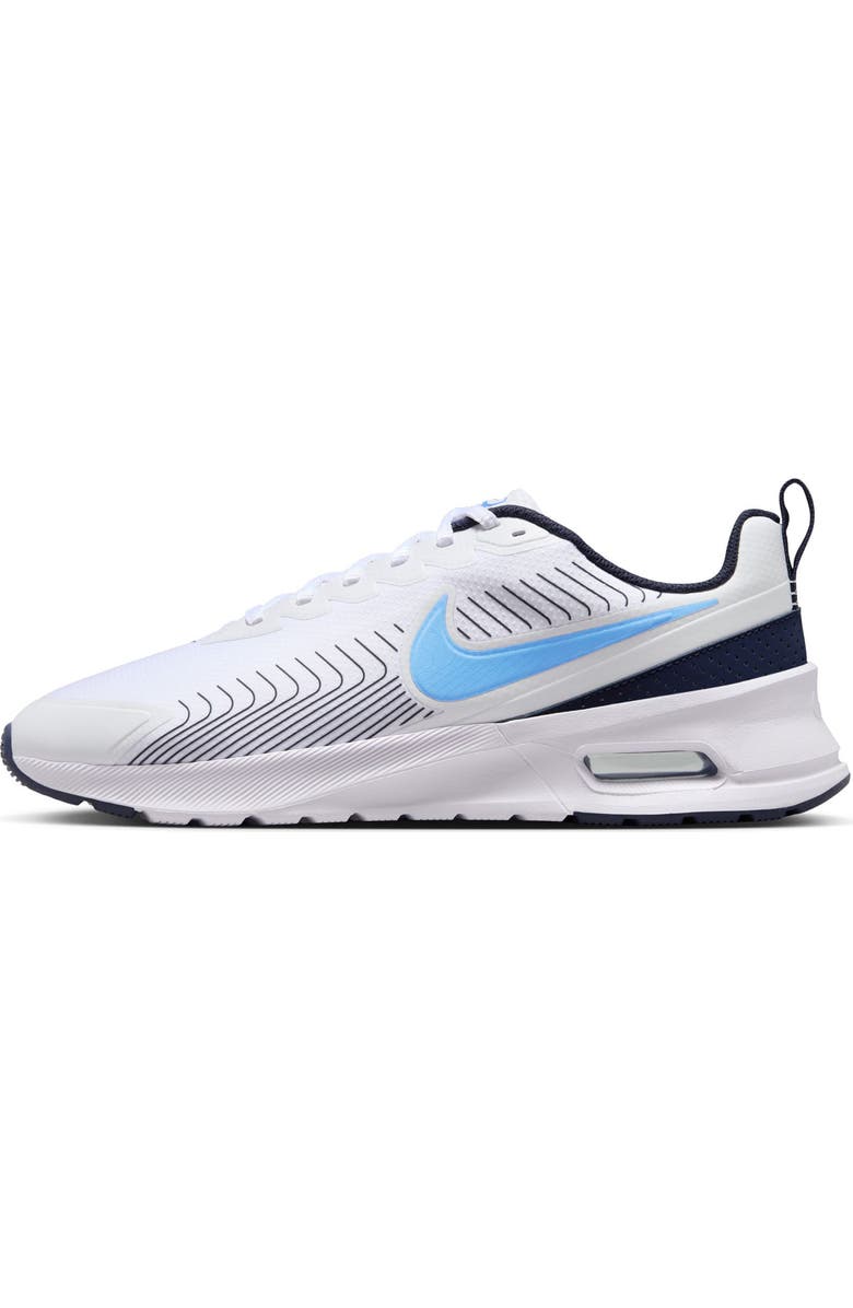 Nike Air Max Nuaxis Sneaker, Alternate, color, White/ University Blue