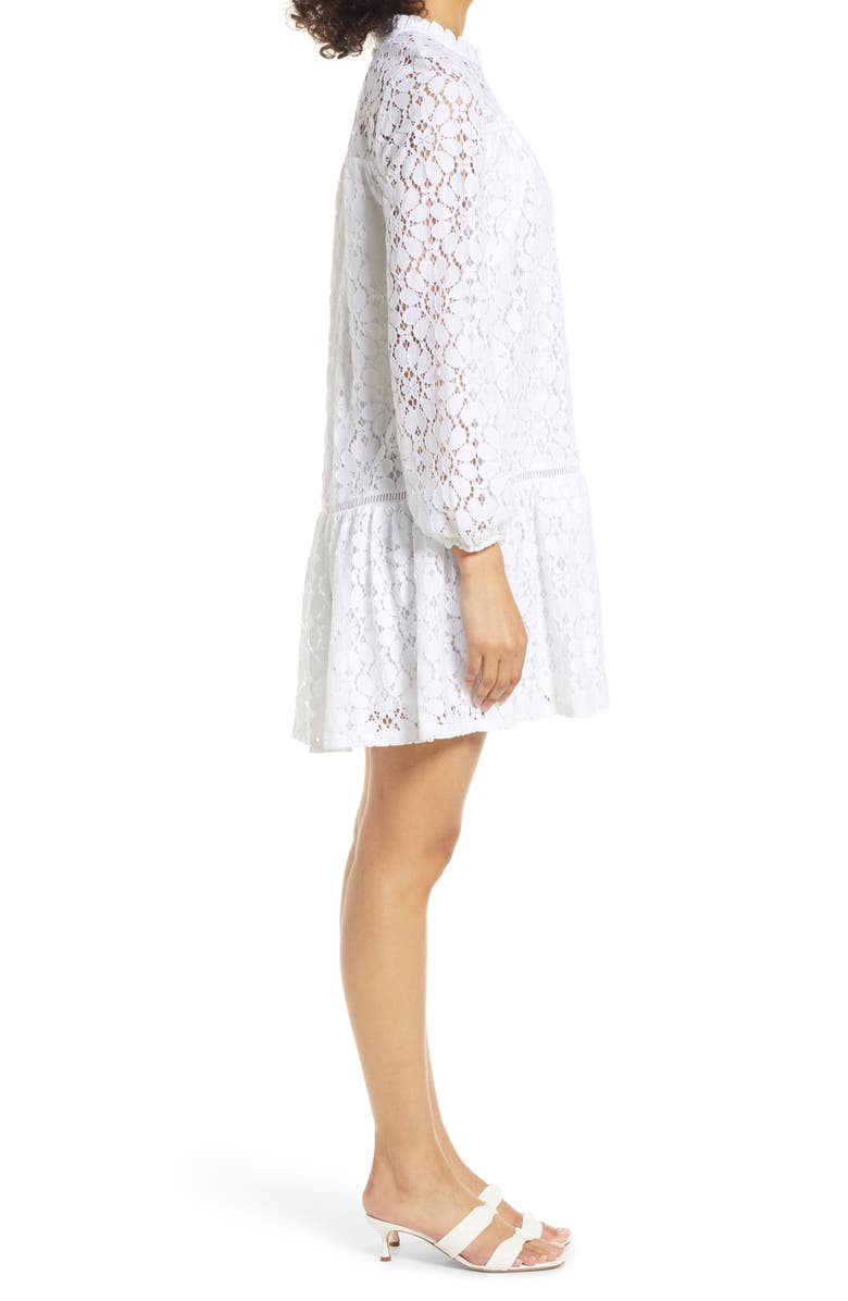 Halogen<sup>®</sup> Lace Shift Dress, Alternate, color,
